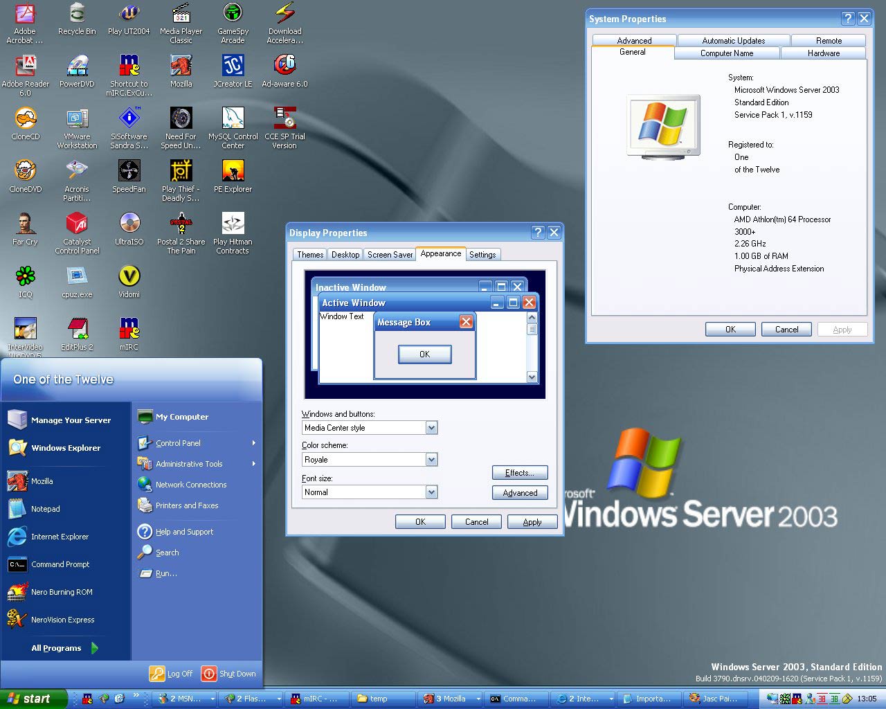 jul.com » Nouveau thème Windows XP : Royale.