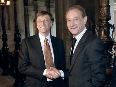 Bertrand Delanoé - Bill Gates