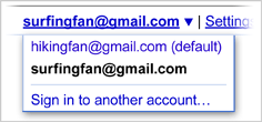 Gestion multi-comptes de Gmail