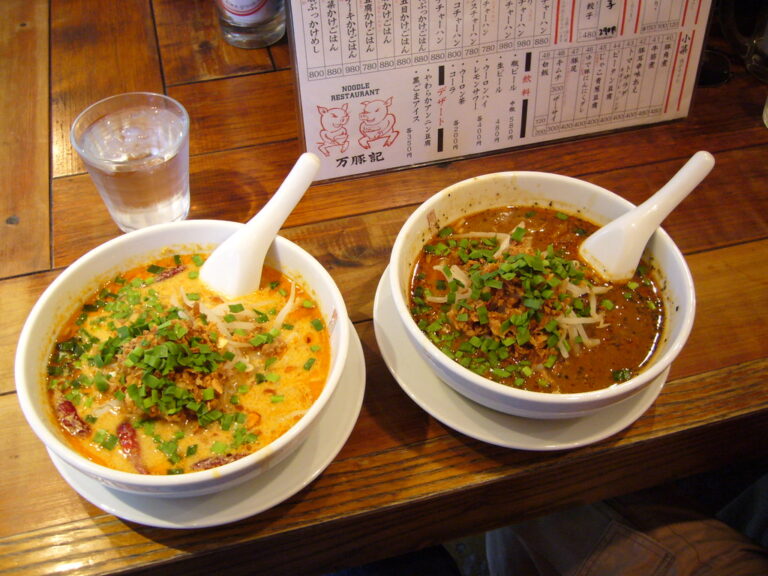 White Sesame & Black Sesame Tantanmen