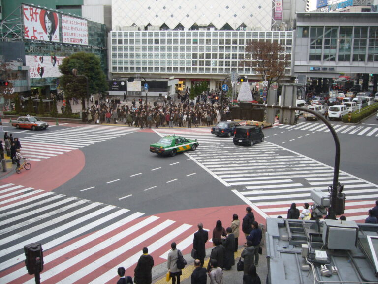 Shibuya Intersection Crossing