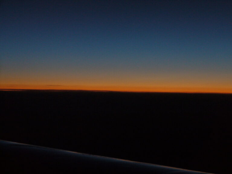 View From Plane Window / Back To Europe