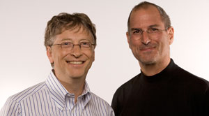 Steve Jobs vs. Bill Gates