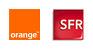 Logos Orange et SFR